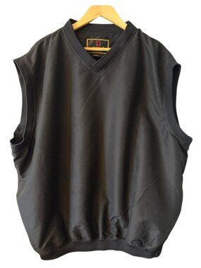 Baru Black Sleeveless Pullover Vest 3XL Golf Athletic Layering V Neck